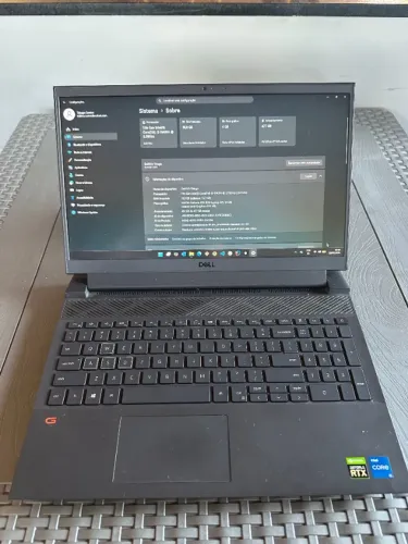 Notebook Gamer Dell G15 Core I5, RTX 3050, 16GB RAM, SSD 512GB