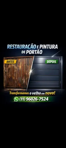 RESTAURAÇÃO & PINTURA PORTÕES