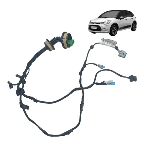 Chicote Porta Dianteira Lado Direito Citroen C3 2014 S 32084