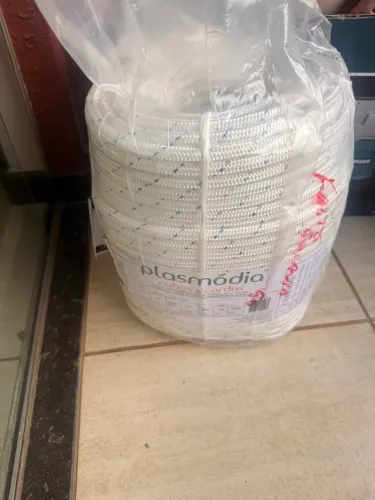 Corda Nr18 Tipo Bombeiro 12mm Poliamida Rolo 100 Metros
