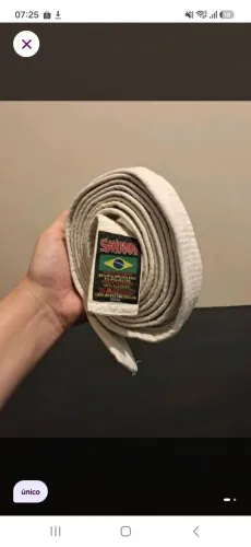 faixa de kimono shiroi branca