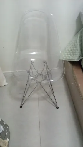 Cadeira de acrilico