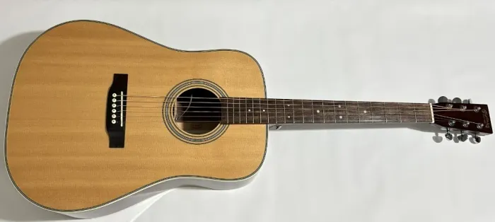 Violão Acústico Estilo D-28 (Dreadnought) com Fundo e Laterais em Jacarandá Maciço