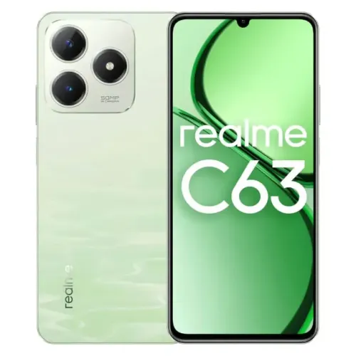 Realme C63, Verde, 128GB, 6GB Ram (*Leia)