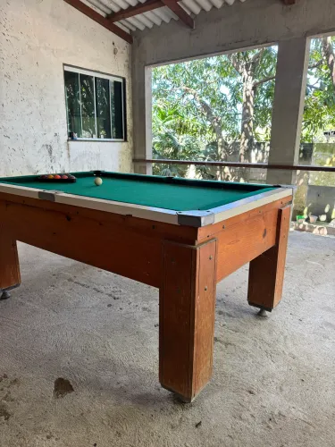 Mesa de sinuca de ficha