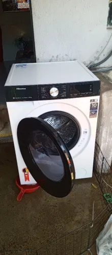 Máquina de lava e seca hisense
