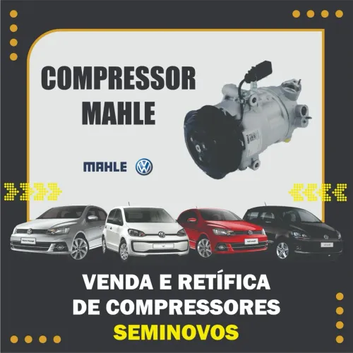COMPRESSOR AR CONDICIONADO MAHLE GOL/FOX/UP/VOYAGE/SAVEIRO