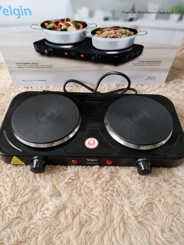 Fogão elétrico 2000W 220V NOVOS FAÇO ENTREGAS