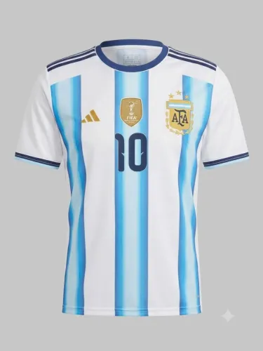 Camiseta N°10 Messi Copa do Mundo Fifa 2022 - GG