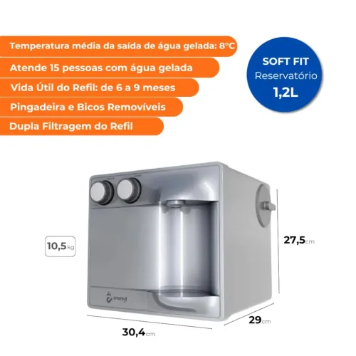 Purificador soft fit compressor