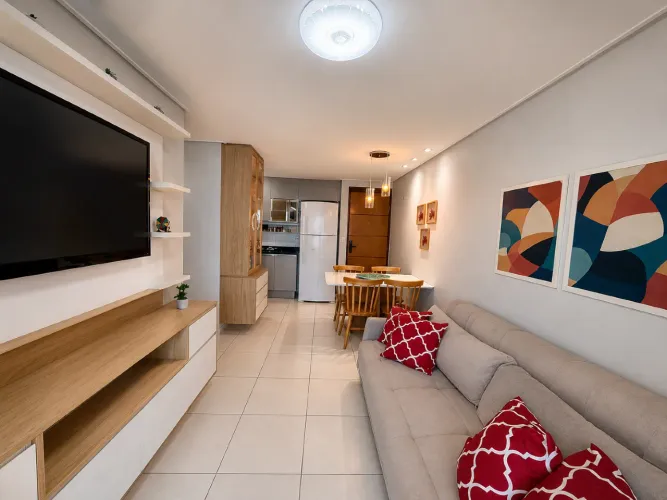 Apartamento à venda, 2 quartos, 1 suíte, 2 vagas, Bessa - João Pessoa/PB