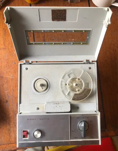 Tape Deck Rolo Sony