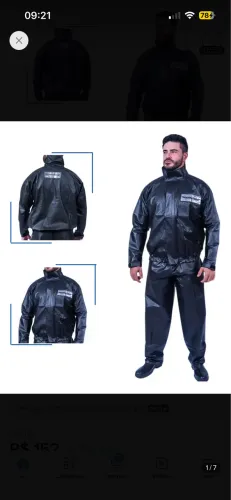 CONJUNTO CAPA DE CHUVA UNISSEX CORMORAM