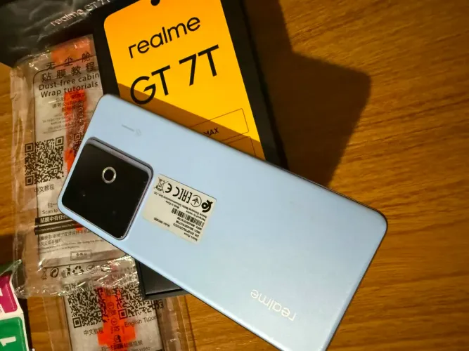 Realme GT 7T Completo + Carregador 120W Na Caixa + Capa E Películas