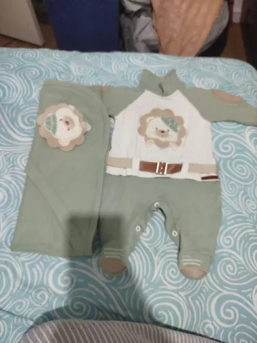 Saída maternidade menino