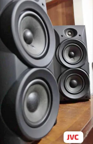 Caixas vintage JVC Made in USA
