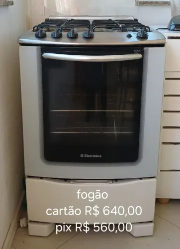 Fogão 4 bocas Electrolux a gás