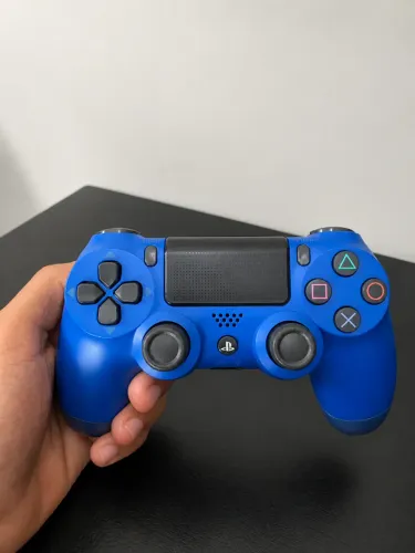 Controle PS4 Sony Azul