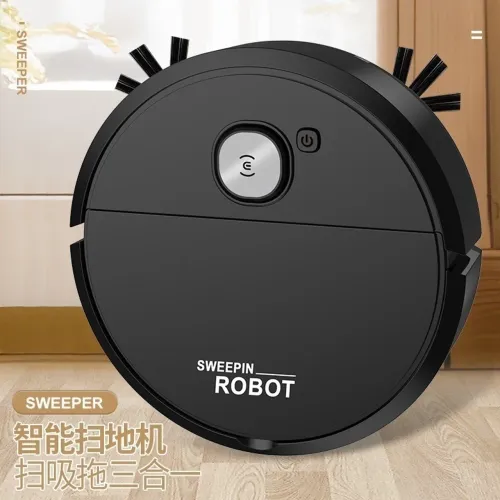 Robô Varredora/Aspirador De Pó Automática 3 Em 1 Limpeza Doméstica Robótico Inteligente