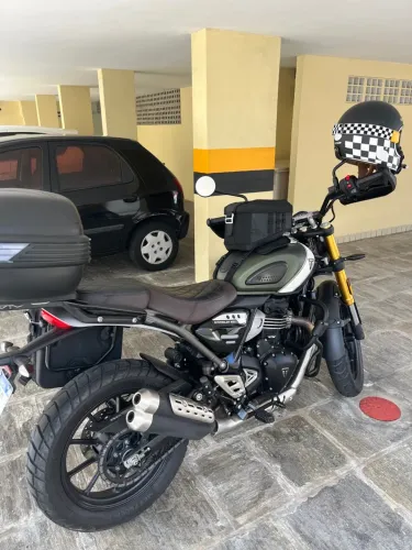 Triumph Scrambler 400X | 4.740 km | Impecável + R$5.000 em acessórios
