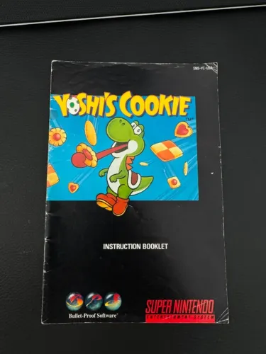 Manual Yoshi's Cookie Super Nintendo Original