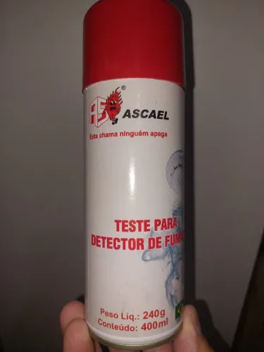 detectores de fumaça convencional, luminaria de emergencia led, spray teste, cabo blindado