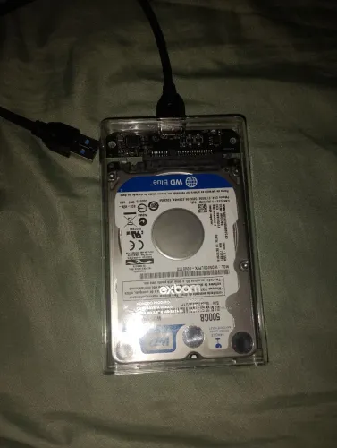 HD externo com case novo ( só venda leia )