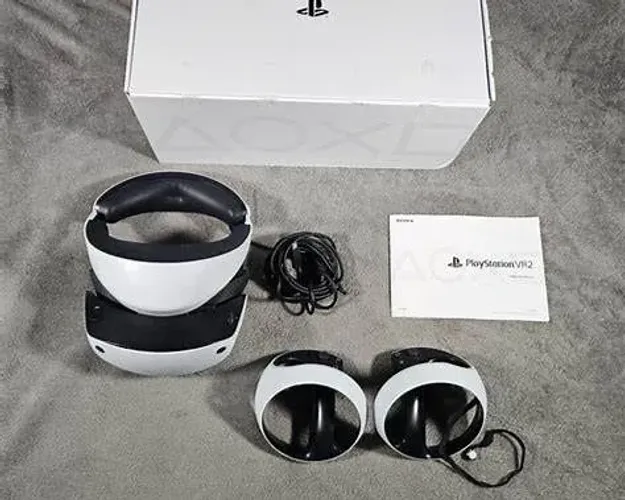 PlayStation VR2 PS5 + Controles Sense - Impecável e Completo