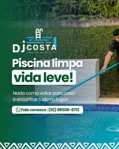 Limpeza e manutenção de  Piscina 