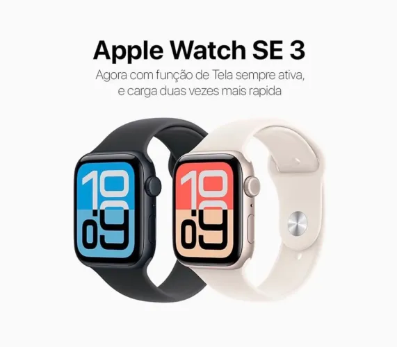 Apple Watch SE 3 44MM novo lacrado garantia Apple 