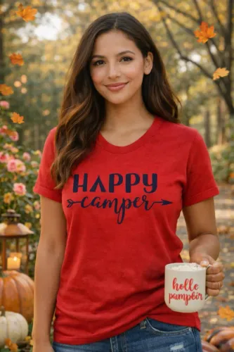 Camiseta Happy Camper
