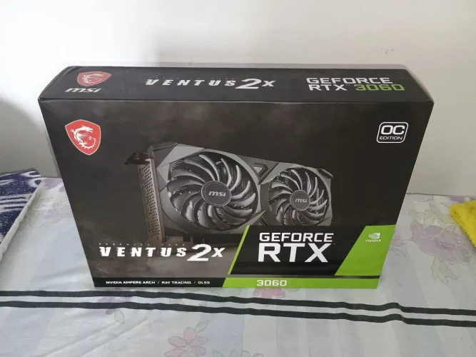 Placa de vídeo Msi Geforce RTX 3060 12gb