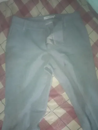 calça social masculina cinza