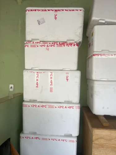 CAIXA DE ISOPOR