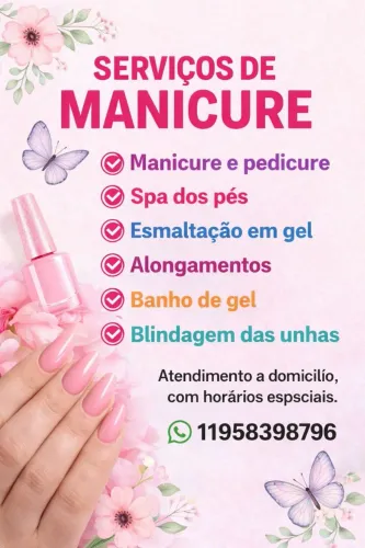 Manicure a domicílio 