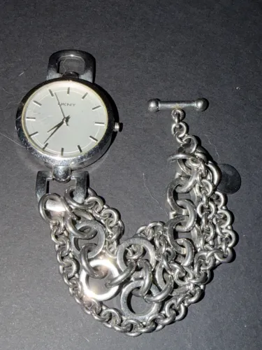 Relógio DKNY Original Feminino - Aço Inox Estilo Bracelete