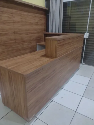 Balcão de recepção