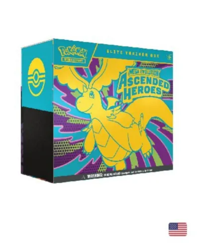 Ascended heroes- Elite Trainer Box (inglês)