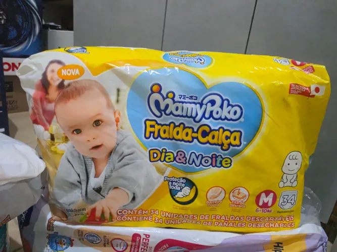 Fralda tamanho M