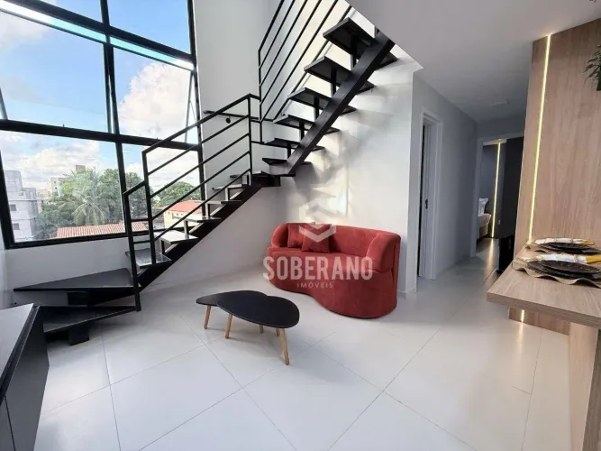 Cobertura mobiliada com 2 dormitórios à venda, 92 m² por R$ 820.000 - Bessa - João Pessoa/