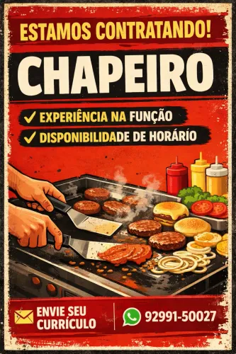 Vaga de chapeiro