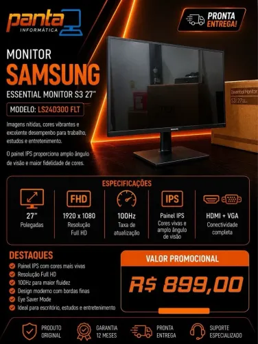 Monitores Novos no Precinho