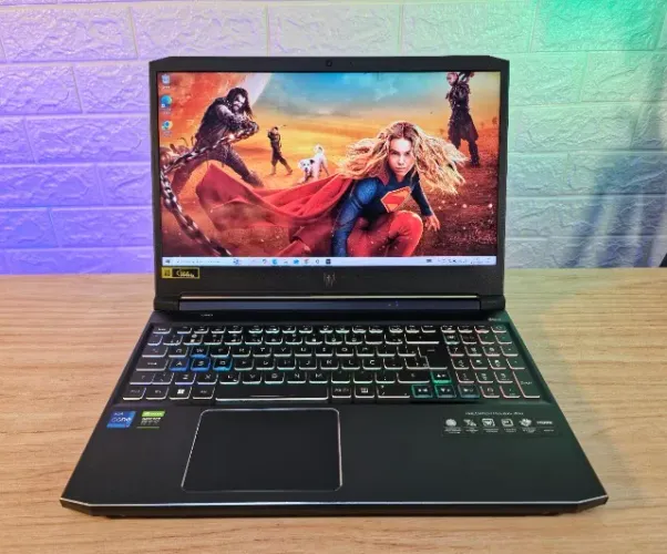 Notebook Gamer Predator, i7 11800H, RTX 3070 8GB, SSD 1TB, 24GB RAM, excelente estado