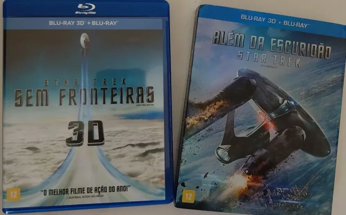 2 BLU-RAY STAR TREK POR R$25