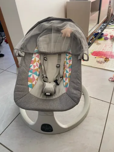 Cadeira descanso e balanço eletrônico para bebê