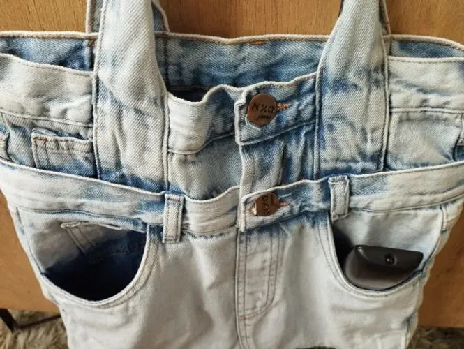 Bolsa de ombro Jeans Clarinho