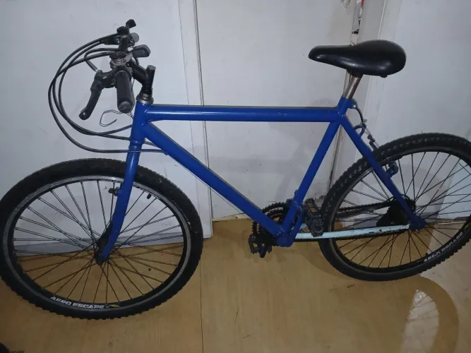 Bicicleta 26 azul