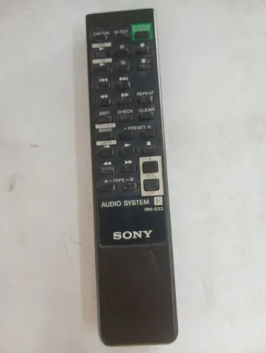 Controle remoto Sony audio