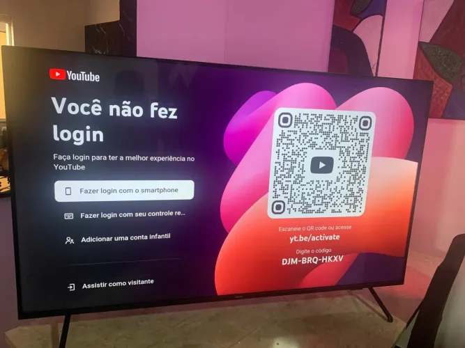 Tv Smarr Led 4k 55" Philips com Ambilight