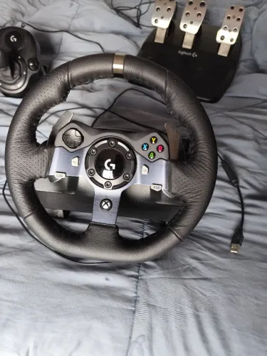 Volante G920 e câmbio PC/XBOX Incluí Caixa